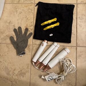 T3 Whirl Trio w Bonus Drybar Clips.